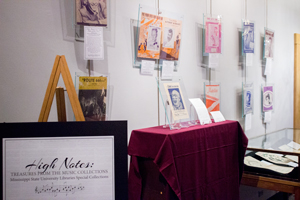 Photo of the High Notes Exhibit