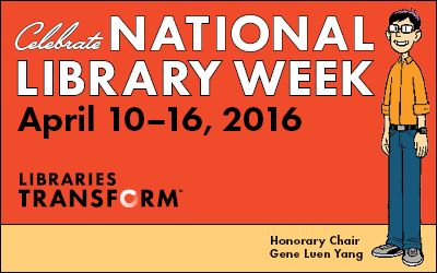 National Library Week banner