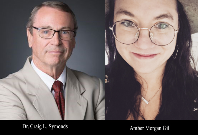 Dr. Craig Symonds and Amber Morgan Gill, 2023 Marszalek lecturers