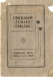 Chickasaw Female College Catalog Collection