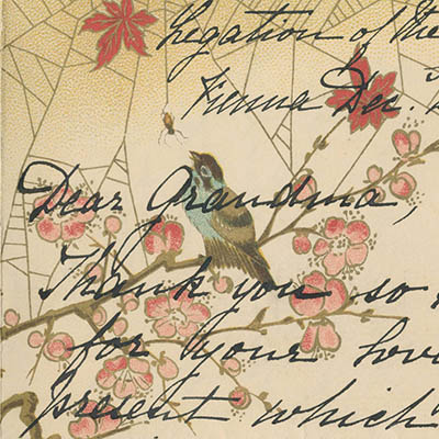 Ida Honoré Grant Correspondence, 1889–1893 Collection