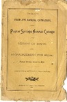 Poplar Springs Normal College Catalogue