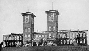 Old picture of the Industrial Education building