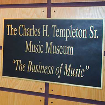 Templeton Museum sign