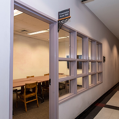 outside group study rooms